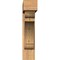 Ekena Millwork Olympic Block Smooth Bracket w/ Offset Brace, Western Red Cedar, 7 1/2"W x 34"D x 34"H BKT0806X34X34OLY05SWR - alternate 3